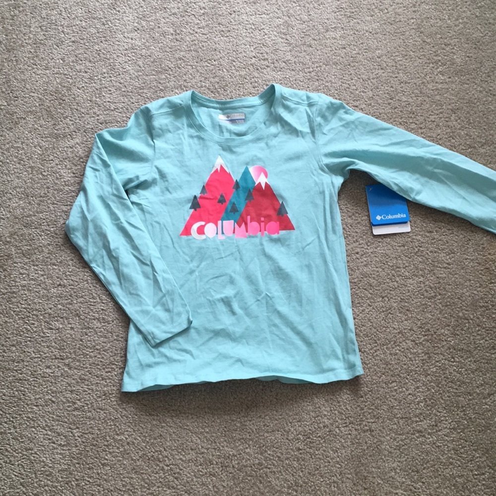 girls columbia long sleeve shirt